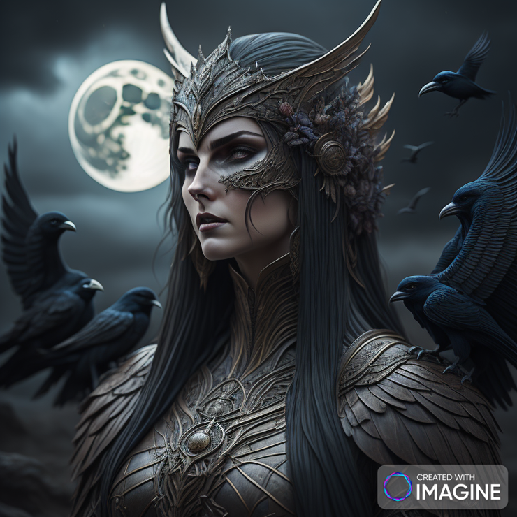 The Raven Queen: Liminal Goddess of Death